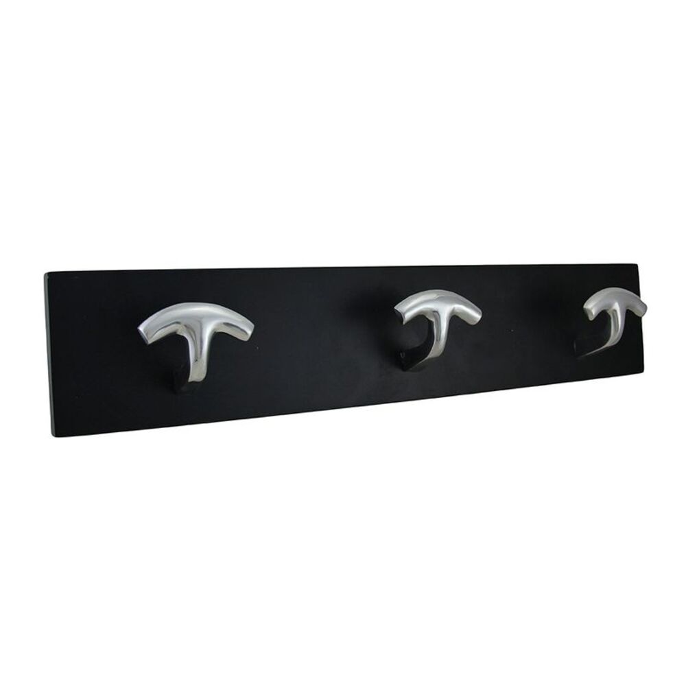 Scratch & Dent 20 Inch Long Wall Hanger W/ 3 Polished Aluminum Curved Cleats